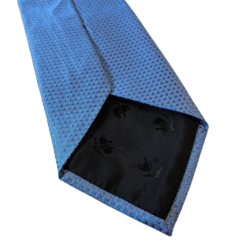 Brooks Brothers Men's Blue Patterned Necktie‎ Business Formal USA Made